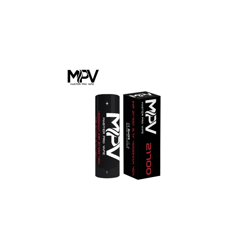 Accu 21700 4000mAh 40A - MPV | Performance pour Vaping