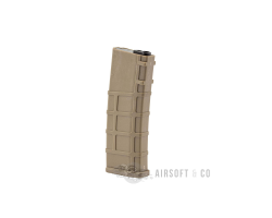 Chargeur Mid-cap 200 billes M4 AEG Series (FDE) - Équipement Sportif