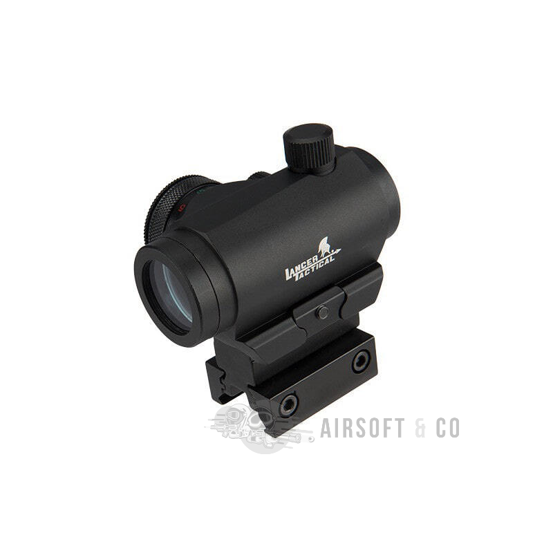 LANCER TACTICAL micro T1 (Black) - Viseur red dot haut de gamme