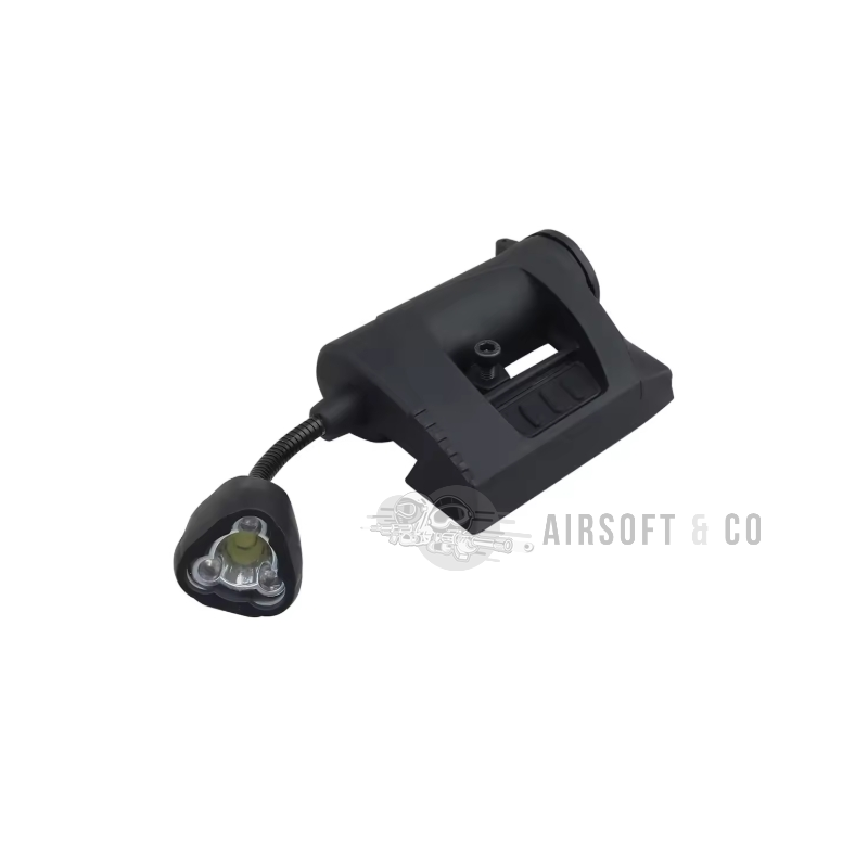 TACTICAL OPS MPLS Charge (Black) - Lampe de casque performante