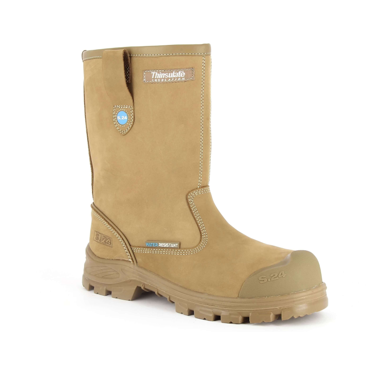Botte de sécurité en cuir Heracles S3 WR - Sécurité et confort
