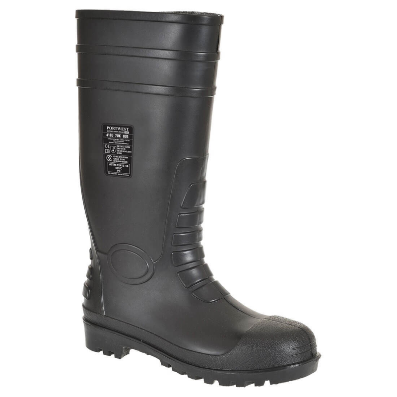 Botte de sécurité S5 PVC Wellington Portwest - Protection et Confort