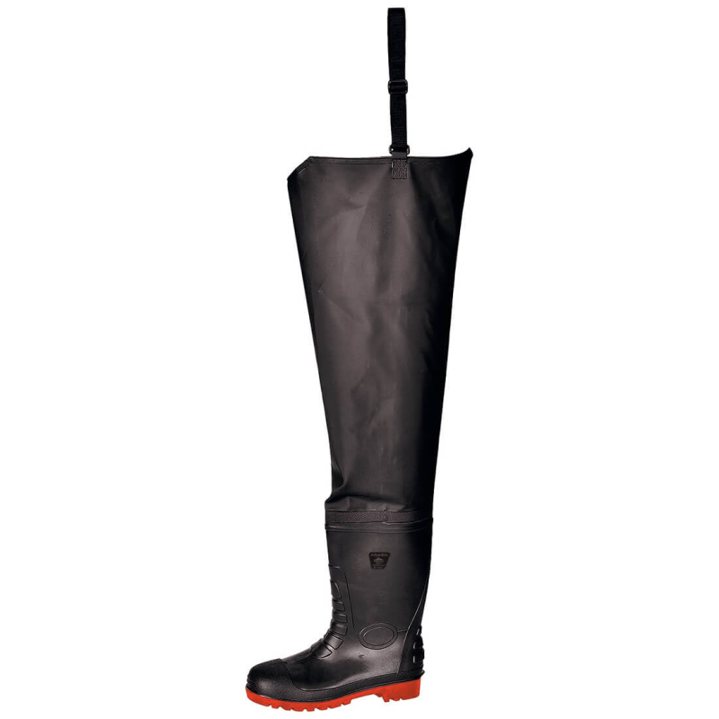 Cuissardes de sécurité Waders S5 PVC Portwest - Protection & Confort