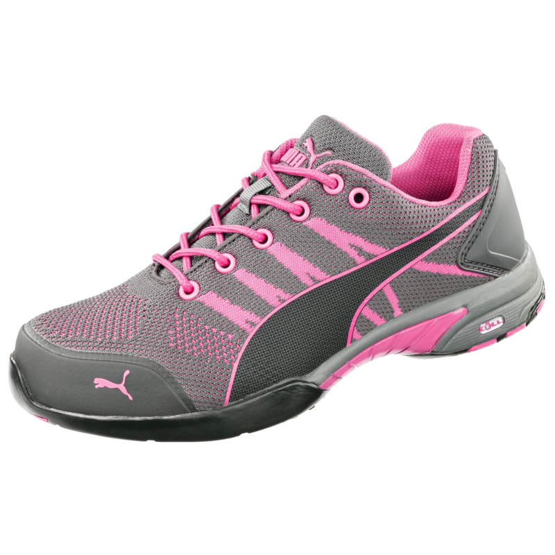 Baskets de sécurité femme S1 Celerity Knit Pink Puma - Confort & Protection