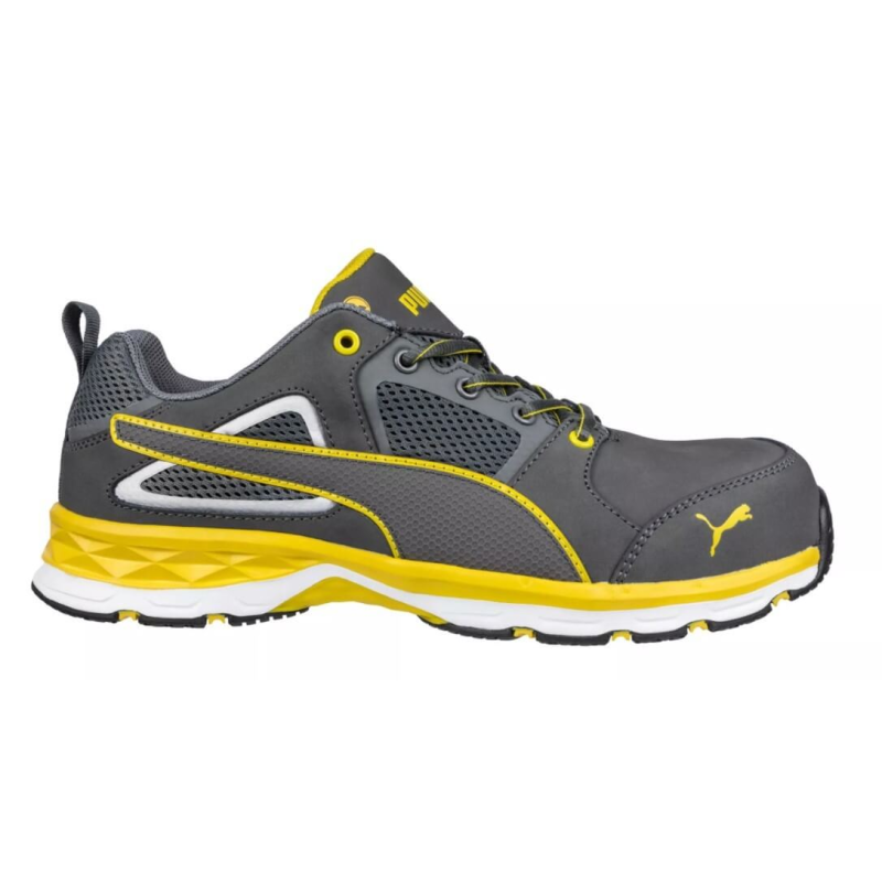 Basket de sécurité légère Pace Yellow S1P Puma - Confort et Performance