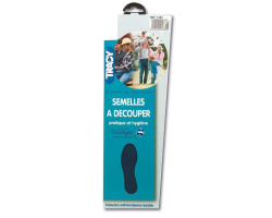 Semelles de chaussures à découper Tracy - Confort et Hygiène