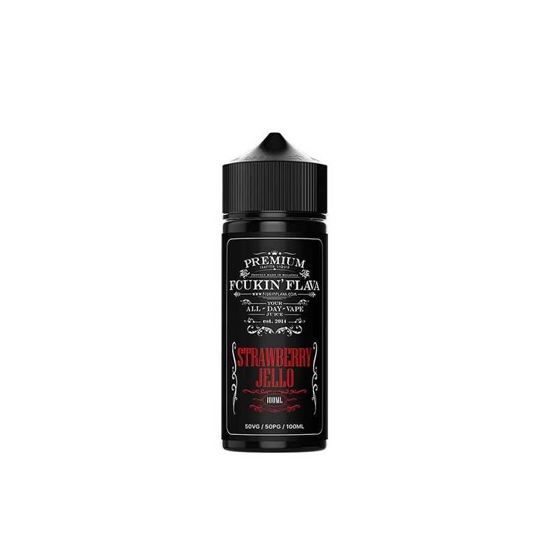 E-liquide haut de gamme Strawberry Jello - Fcukin' Flava 100ml