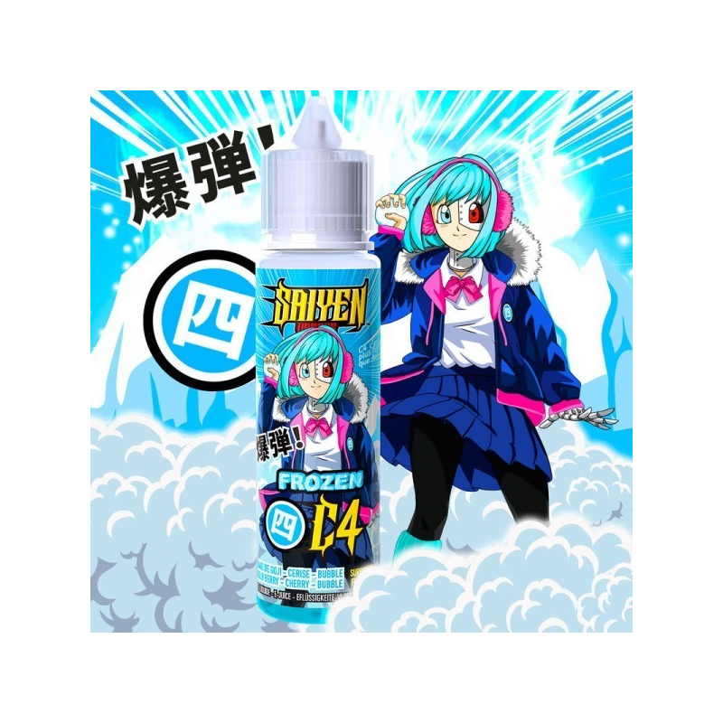 E-liquide Frozen C4 - Saiyen Vapors par Swoke 50ml