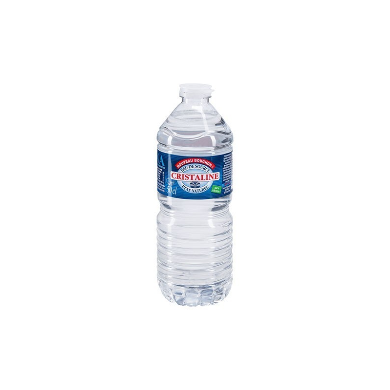 Bouteille Cristaline 50cl pour une hydratation optimale en vaping