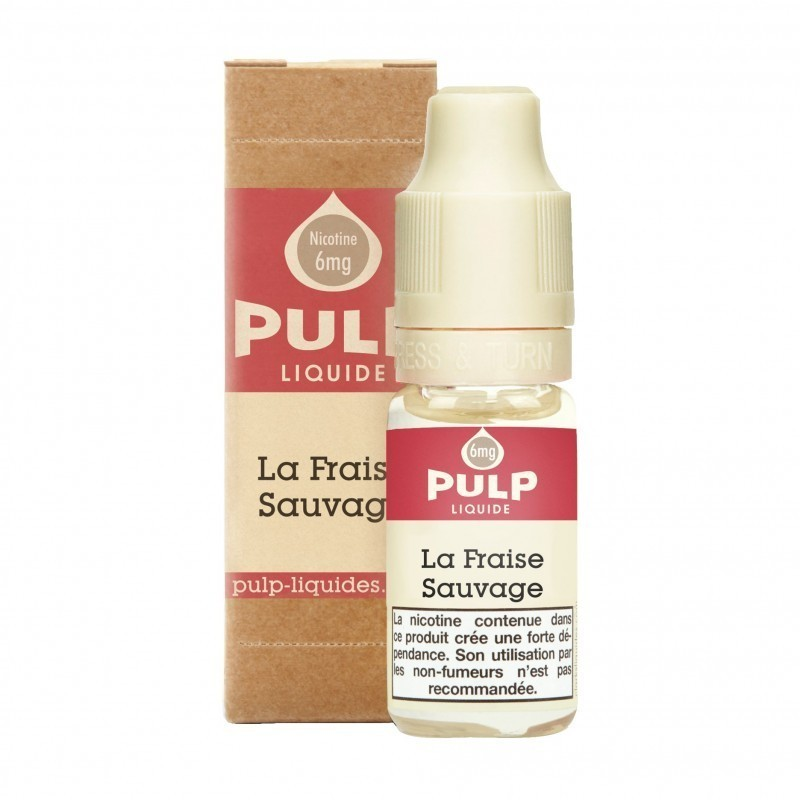 La Fraise Sauvage - Pulp 10ml | E-liquide de qualité