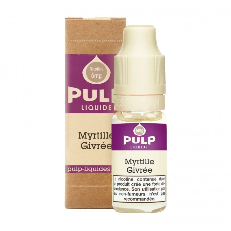 Myrtille givrée - E-liquide Pulp 10ml | Vapotage Premium