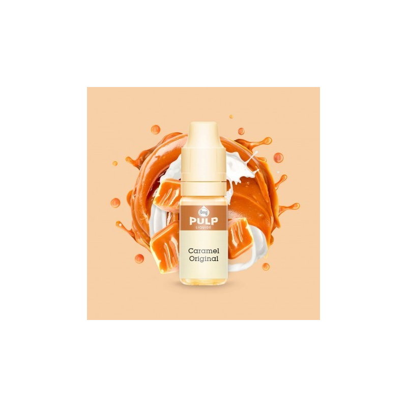 Caramel Original - Pulp 10ml | E-liquide Gourmand Haut de Gamme