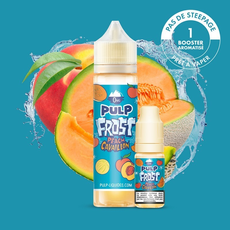 Peach Cavaillon - Frost & Furious 50ml | E-Liquide Haut de Gamme