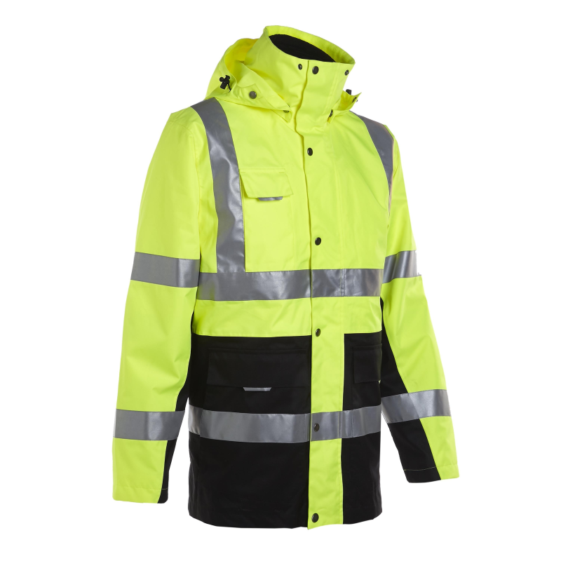 Parka haute visibilité 4 en 1 Wellington Nine Worths | Sécurité et Confort