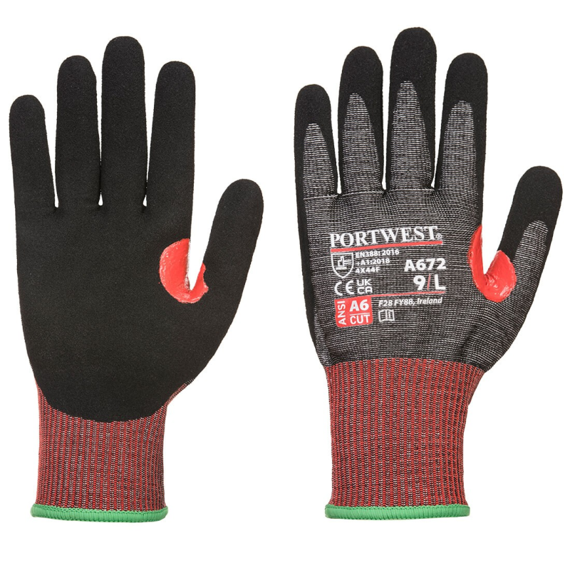 Gant de travail protection anti coupures A6 Portwest - A672