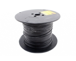 Câble silicone 1 mm² noir pour équipement sportif de qualité