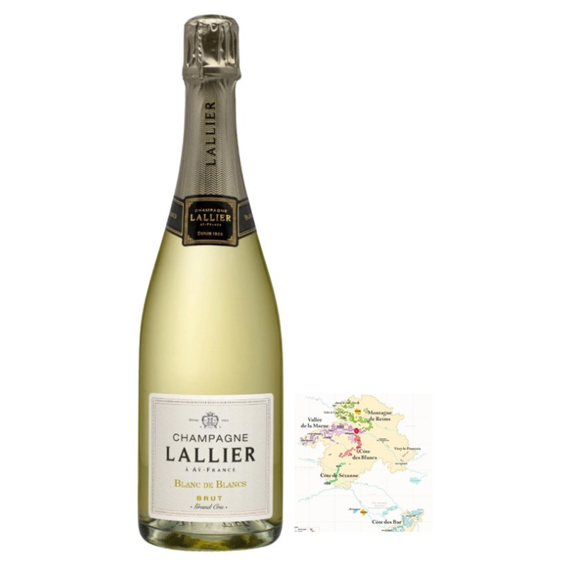 Lallier Blanc de Blancs Grand Cru Champagne 75cl - Élégance et Raffinement