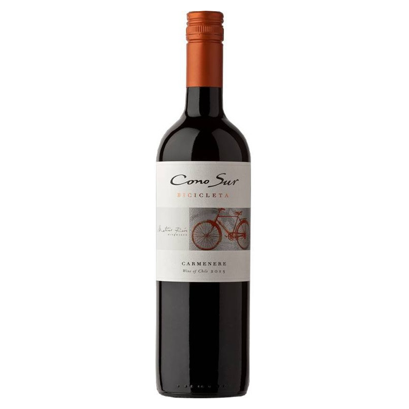 Cono Sur Bicicleta Carmenere 75 cl - Vin Rouge Chilien