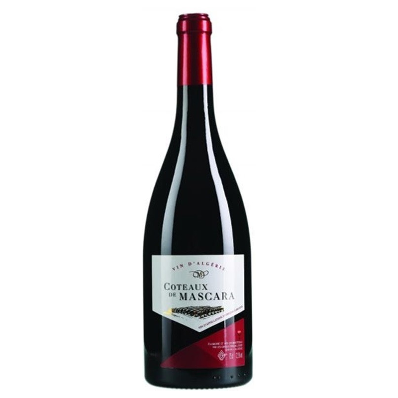 Coteaux de mascara rouge Algérie 75 cl - Beauté haut de gamme