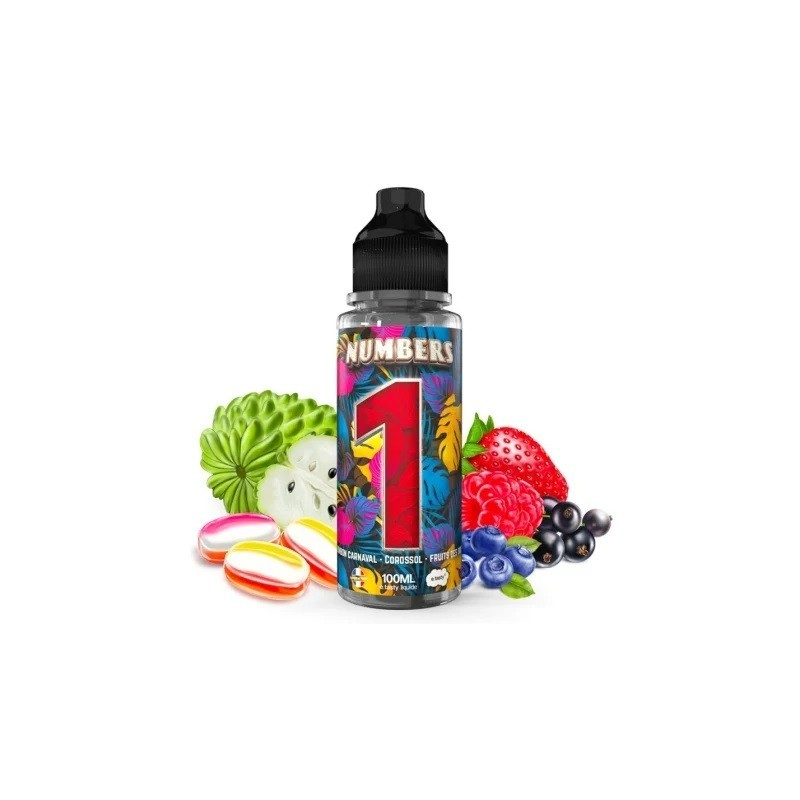 Numbers 1 - E.Tasty 100ml | E-liquide Premium pour Vapotage