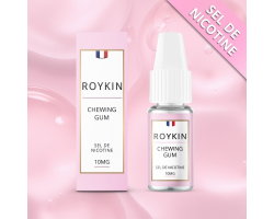 Chewing-gum au sel de nicotine Roykin pour un vapotage de qualité
