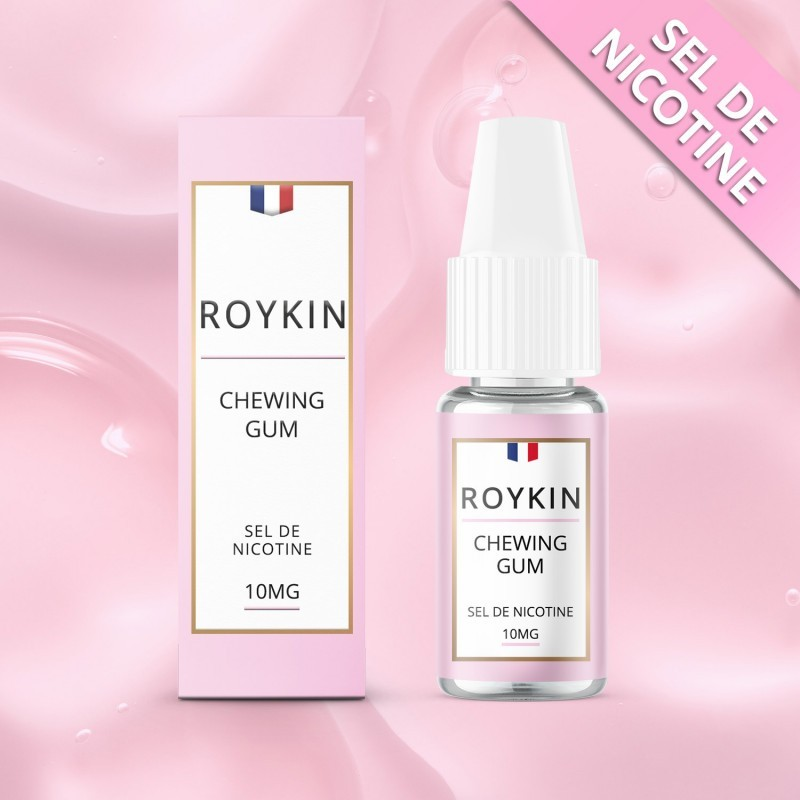 Chewing-gum au sel de nicotine Roykin pour un vapotage de qualité