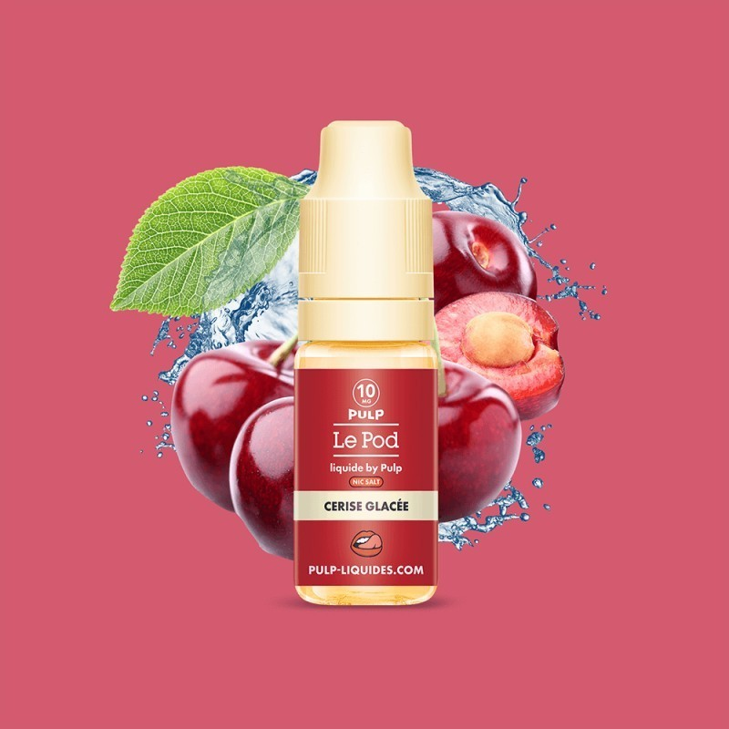 Cerise Glacée - Sel de Nicotine - Pulp | E-Liquide Haut de Gamme