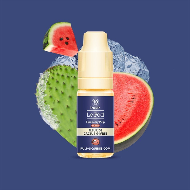 Fleur de Cactus Givrée - Sel de Nicotine - Pulp | E-liquide Haut de Gamme
