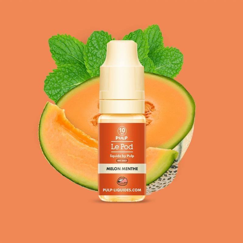 Melon Menthe - Sel de Nicotine - Pulp | E-liquide de qualité premium