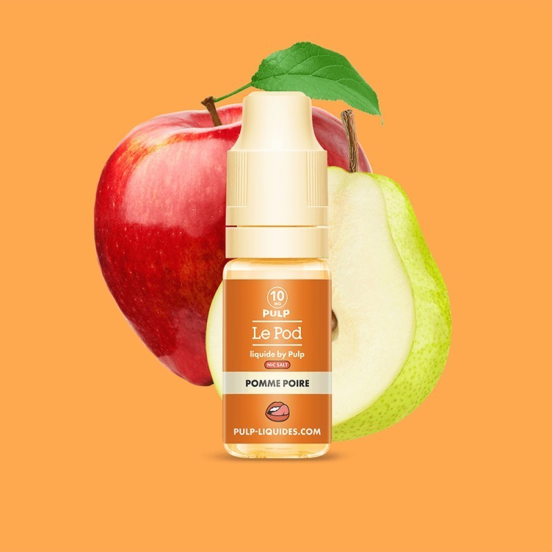 E-liquide Pomme Poire - Sel de Nicotine - Pulp | Vaping Premium