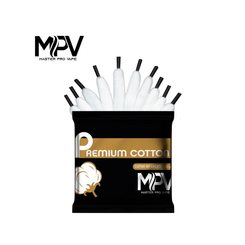 Cotton Bacon v2.0 - Coton premium pour vapoteurs