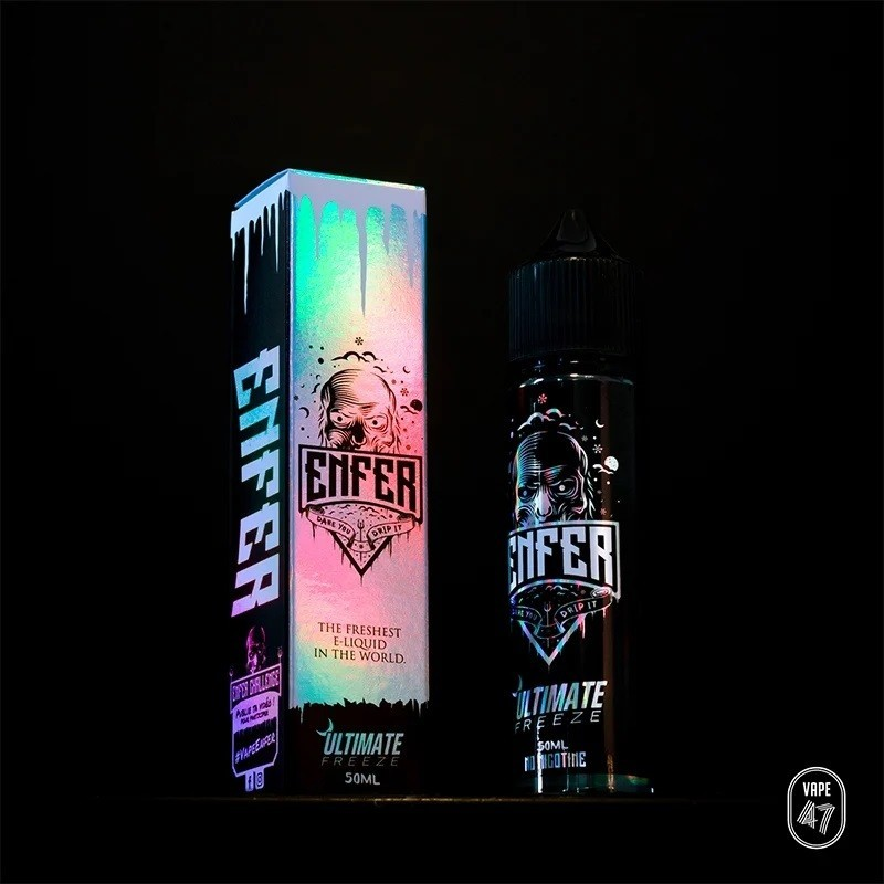 ENFER Ultimate Freeze - Vape 47 50ml | E-liquide Sans Nicotine