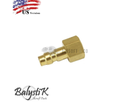 Coupleur mâle 1/8 NPT femelle - Équipement Sportif de qualité