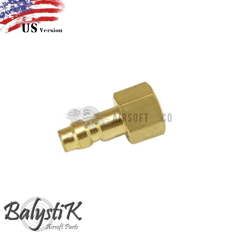 Coupleur mâle 1/8 NPT femelle - Équipement Sportif de qualité