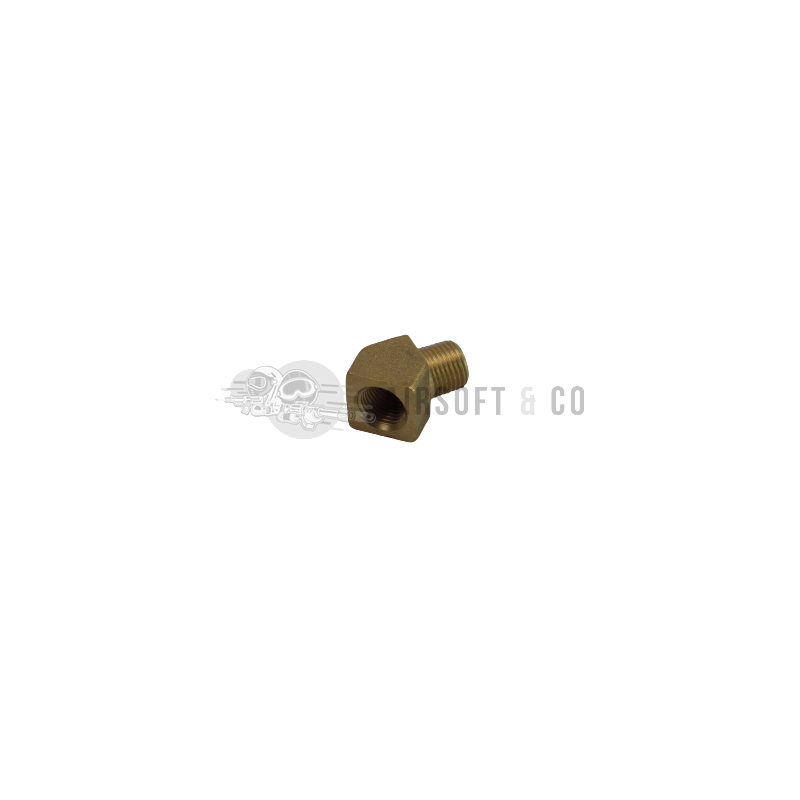 Mini-coude 1/8 NPT 45° - Équipement Sportif de Qualité