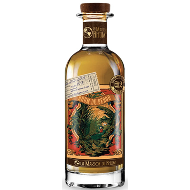 Maison du Rhum - Rhum du Pérou 2014 70cl 45° - Découvrez l'Excellence