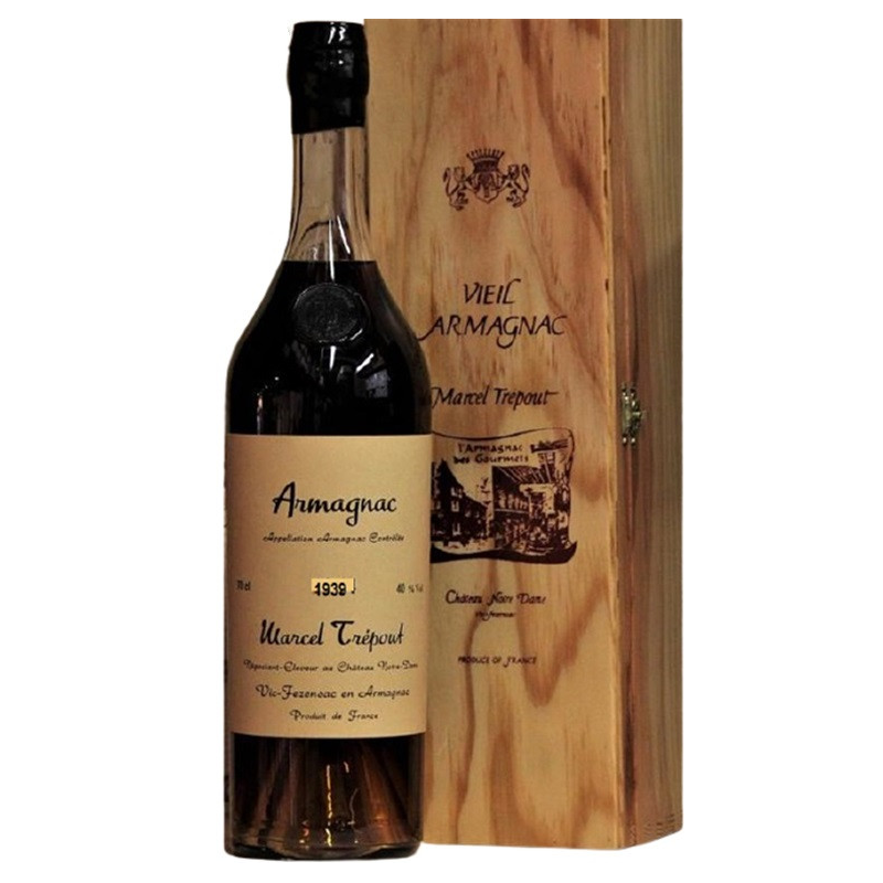 1939 Armagnac Trepout 70 cl 40° - Un Spiritueux d'Exception