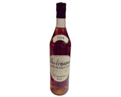 1958 Bas Armagnac Veuve Goudoulin - Une expérience gustative unique