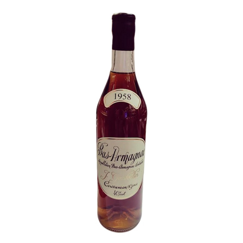 1958 Bas Armagnac Veuve Goudoulin - Une expérience gustative unique