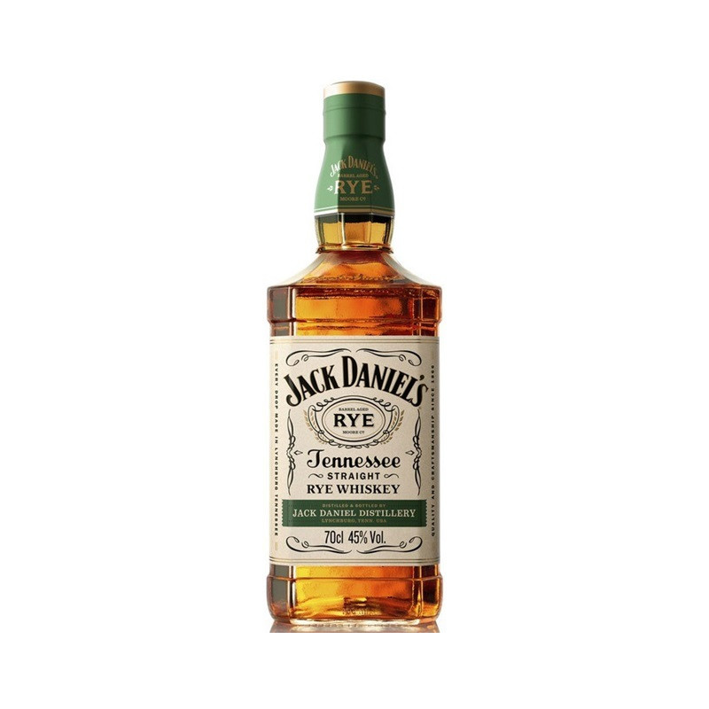 Jack Daniel's Rye Whiskey Tennessee 70 cl 45° - Achat en Ligne