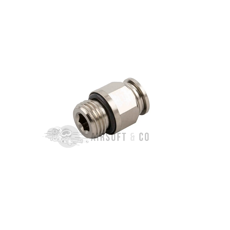 Adaptateur 1/8 G mâle - macroflex Ø 4 mm - Équipement Sportif