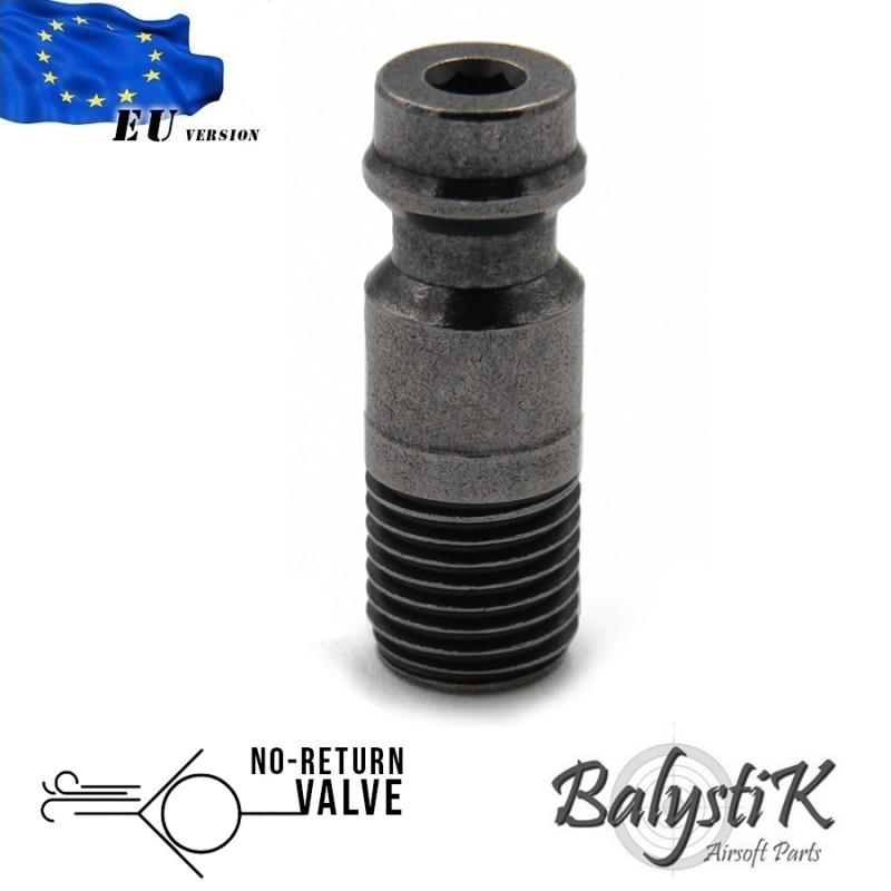 BALYSTIK valve mâle anti-retour pour GBB (EU) - Équipement Sportif