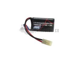 Batterie LiPo 7.4 V 1000 mAh 30C - Performance et légèreté