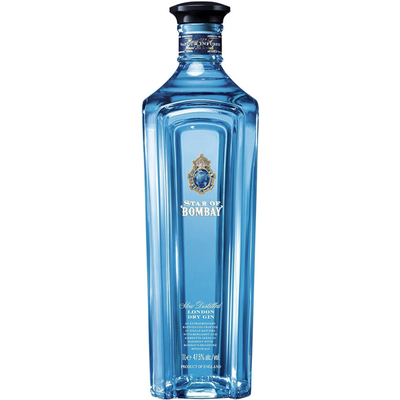 Star of Bombay London Dry Gin 70cl - Gin Anglais Haut de Gamme