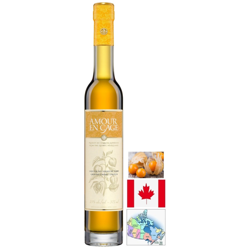 Amour en cage liqueur Canada 37,5 cl 23° - Liqueur haut de gamme