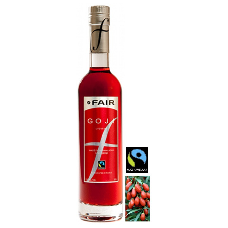 Baies de goji Fair liqueur France 35 cl 22° - Liqueur fruitée de qualité