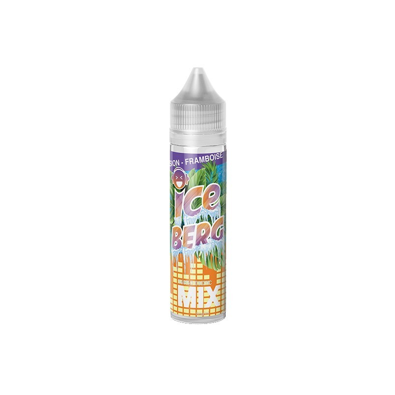 Mix Passion Framboise - Iceberg 50ml : E-liquide Fruité de Qualité