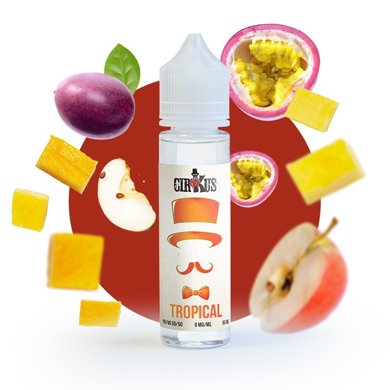E-liquide Tropical - Cirkus (VDLV) 50ml | Vapotez avec style