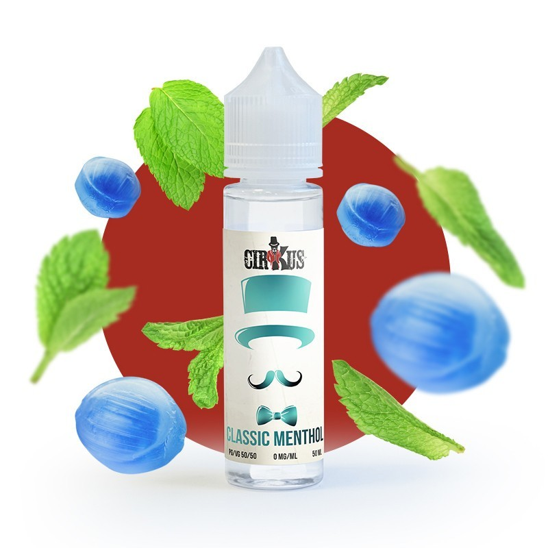 Classic Menthol - Cirkus (VDLV) 50ml | E-liquide Menthol