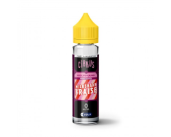 Milkshake Fraise - Cirkus (VDLV) 50ml - E-liquide premium